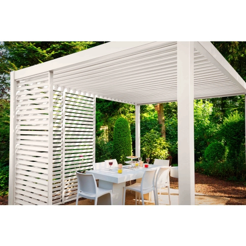 Pergola ogrodowa MIRADOR Premium 111 Delux 3 x 4 m Biały